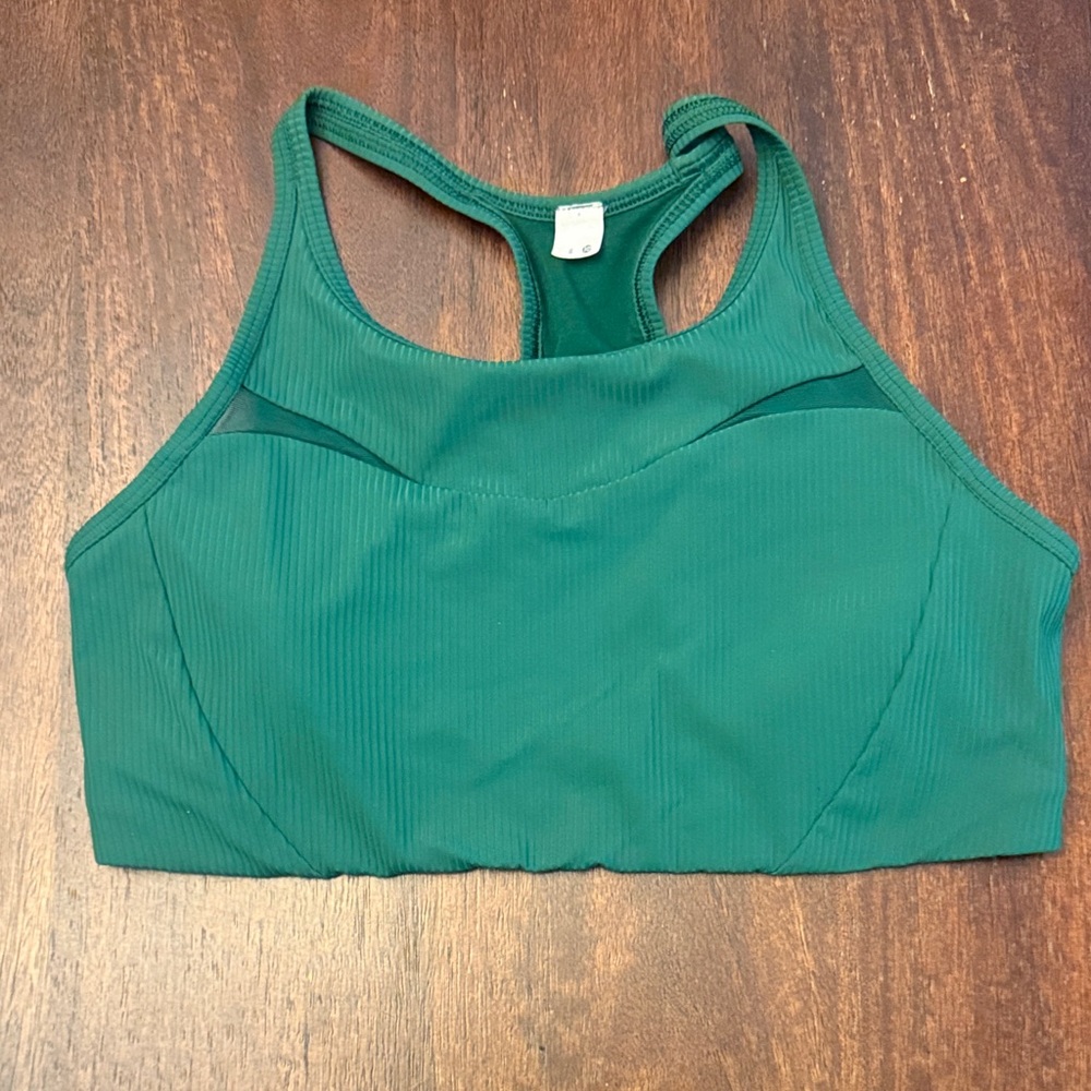 Lululemon Athletica Dark Green Sports Bra